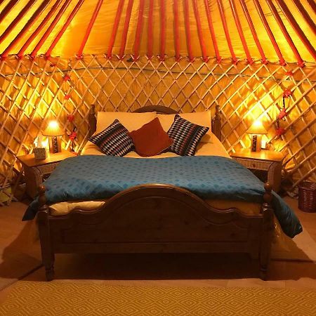 Mcclure Yurt At Carrigeen Glamping كيلكيني المظهر الخارجي الصورة
