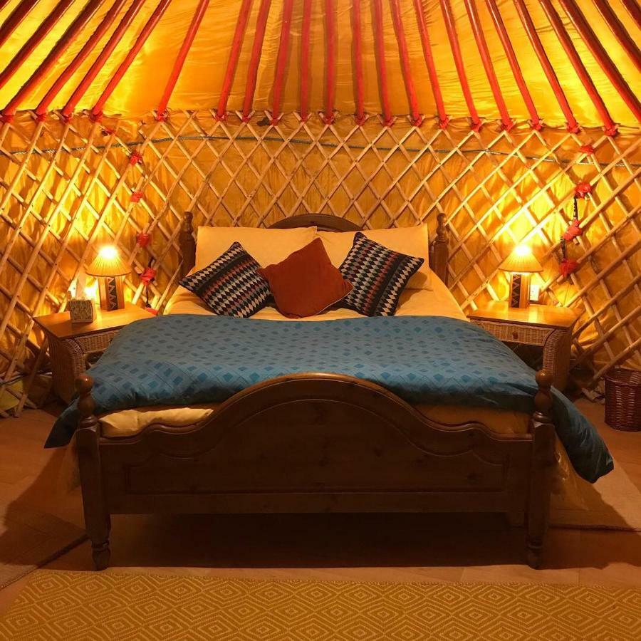 Mcclure Yurt At Carrigeen Glamping كيلكيني المظهر الخارجي الصورة