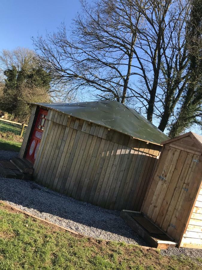 Mcclure Yurt At Carrigeen Glamping كيلكيني المظهر الخارجي الصورة